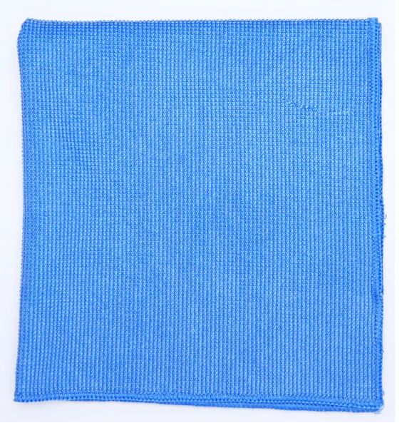 Microfiber cloth isolated on white background — Stock Photo, Image