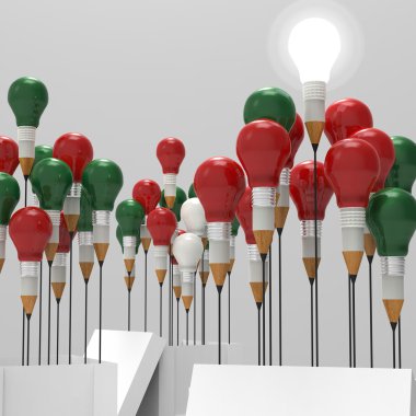 kalem ampul olarak düşünmek kutusunun dışında ve neşeli'nın chr 3d