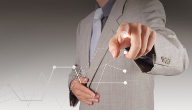 bilgisayarla çalışma iş adamı