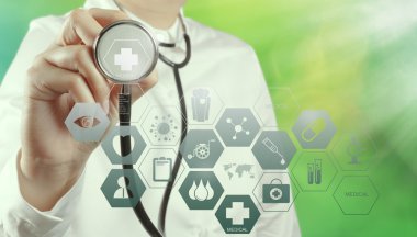 Doktor doğa arka ile çalışma