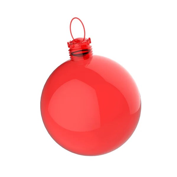 Пустой рождественский мяч — стоковое фото
