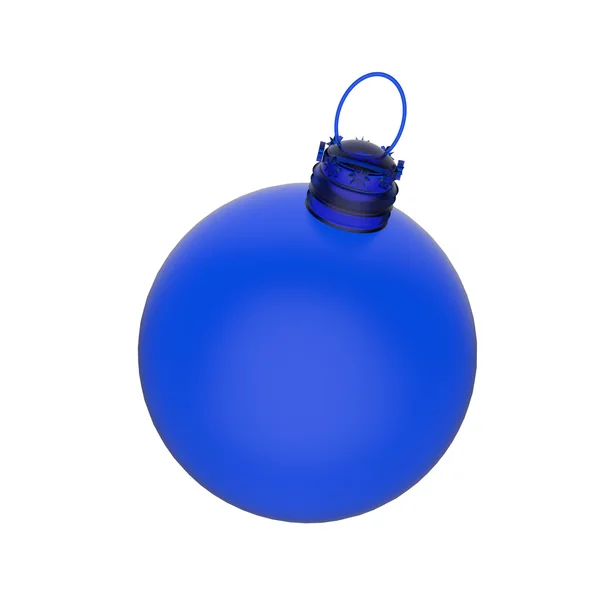 Пустой рождественский мяч — стоковое фото
