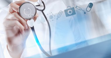 Ameliyathane kavram olarak çalışan akıllı tıp doktoru 