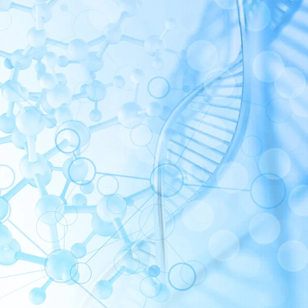 Soyut Moleküller Tıbbi Arkaplan