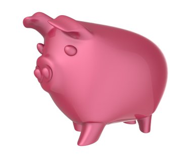 pembe kumbara 3d render 