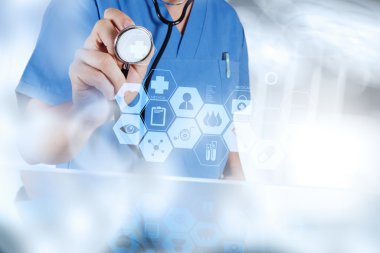 Ameliyathane kavram olarak çalışan akıllı tıp doktoru 