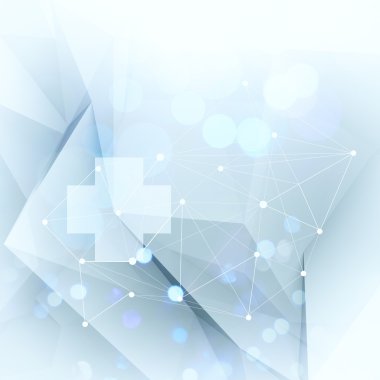 Soyut düşük Poli geometrik arka plan