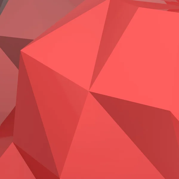 Abstract low poly geometric background — Stock Photo, Image