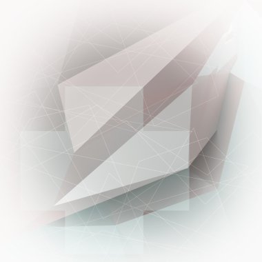 Soyut düşük Poli geometrik arka plan
