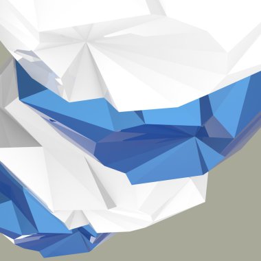 Soyut düşük Poli geometrik arka plan