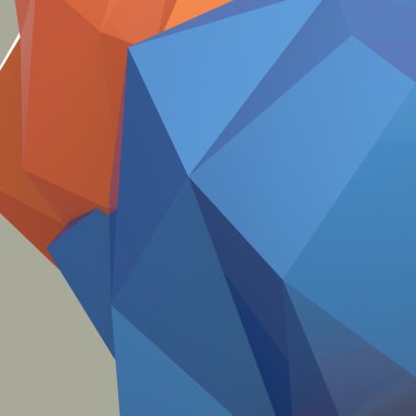 Soyut düşük Poli geometrik arka plan