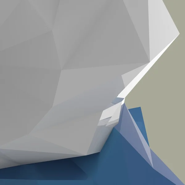 Abstract low poly geometric background — Stock Photo, Image