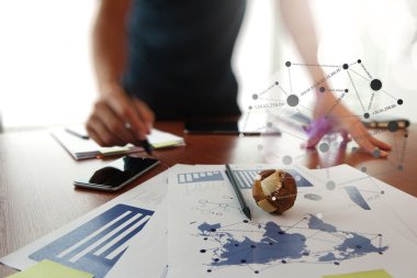 Hareketli iş görüntü yaratıcı tasarımcı ahşap textur çalışma
