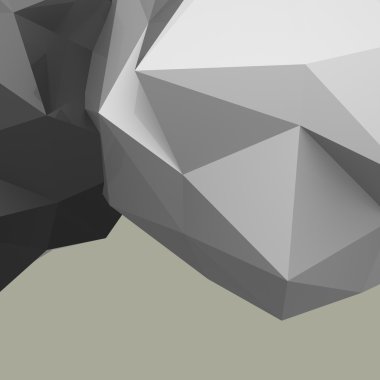 Soyut düşük Poli geometrik arka plan