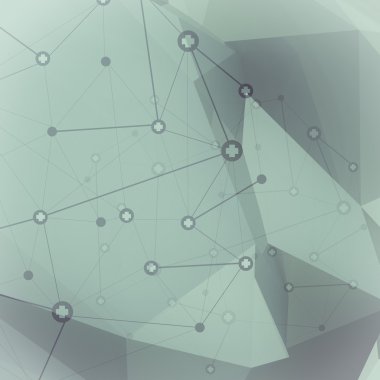 Soyut düşük Poli geometrik arka plan