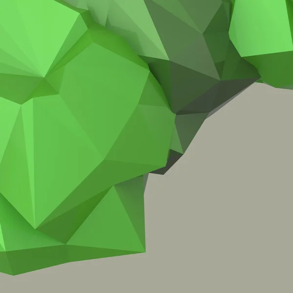 Abstract low poly geometric background — Stock Photo, Image