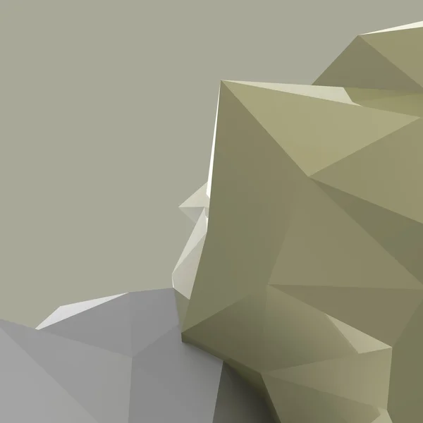 Abstract low poly geometric background — Stock Photo, Image