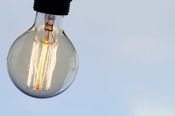 Close up of vintage light bulb as creative concept — Stock Photo, Image