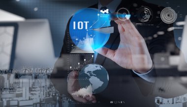 şeyler (çok) kelime di Internet gösterilen el çift pozlama