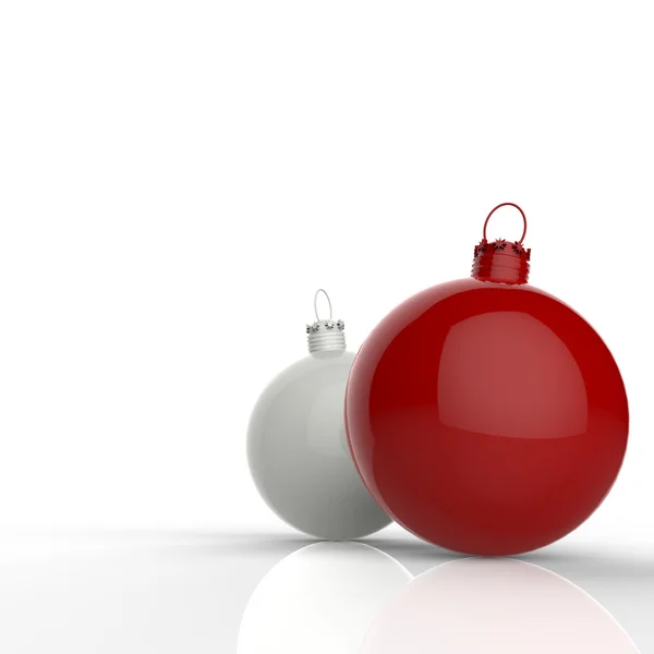 Lege 3d kerst ornament — Stockfoto