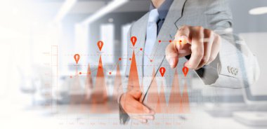 işadamı el witdouble pozlama işadamı el çalışma 