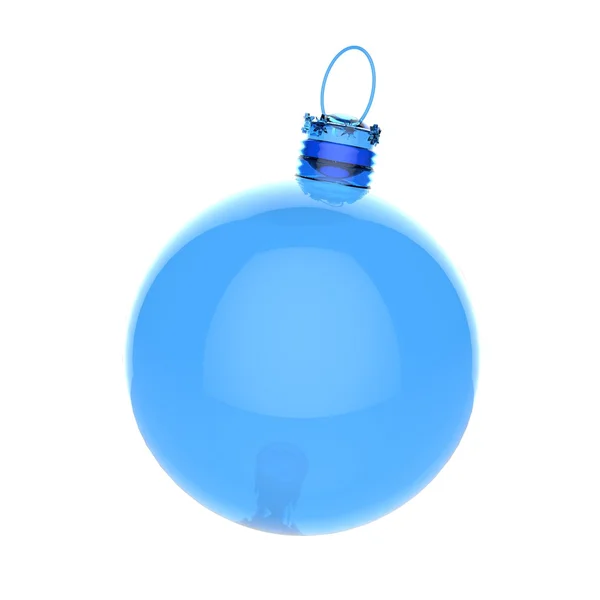 Пустой рождественский шар украшения — стоковое фото
