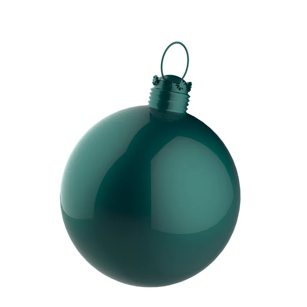 Töm 3d Christmas ornament på vit bakgrund — Stockfoto