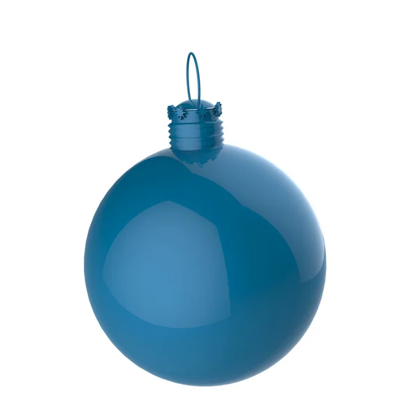 Töm 3d Christmas ornament på vit bakgrund — Stockfoto