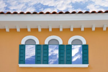 Üç klasik vintage windows