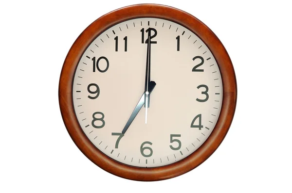Vintage circle clock — Stock Photo, Image