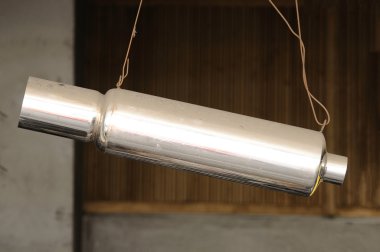 tek araba egzoz borusu 