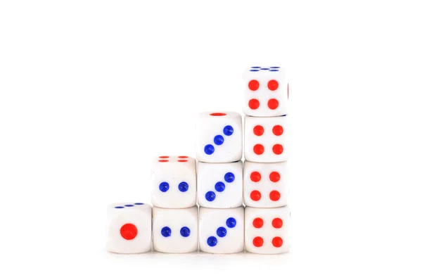 Dices for play game — Stock Photo, Image