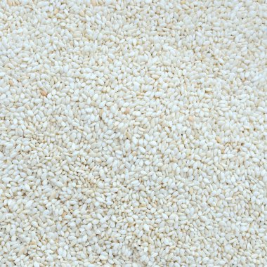 Arka plan, desen ve doku için Beyaz Susam kullanın kapatın.