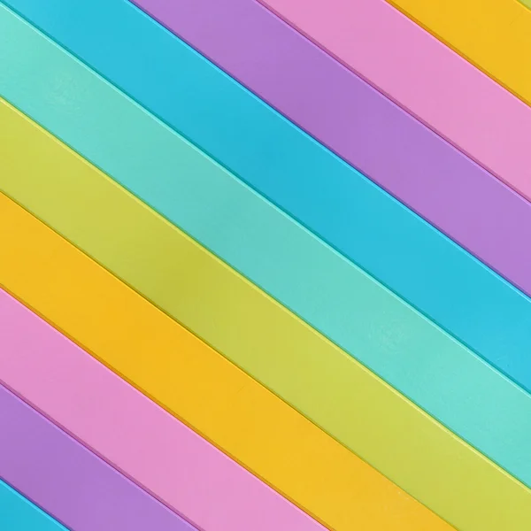 Multicolor Houten Plank Muur Voor Achtergrond — Stockfoto