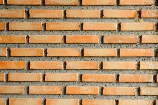 Muro Mattoni Arancione Sfondo Fotografia Stock