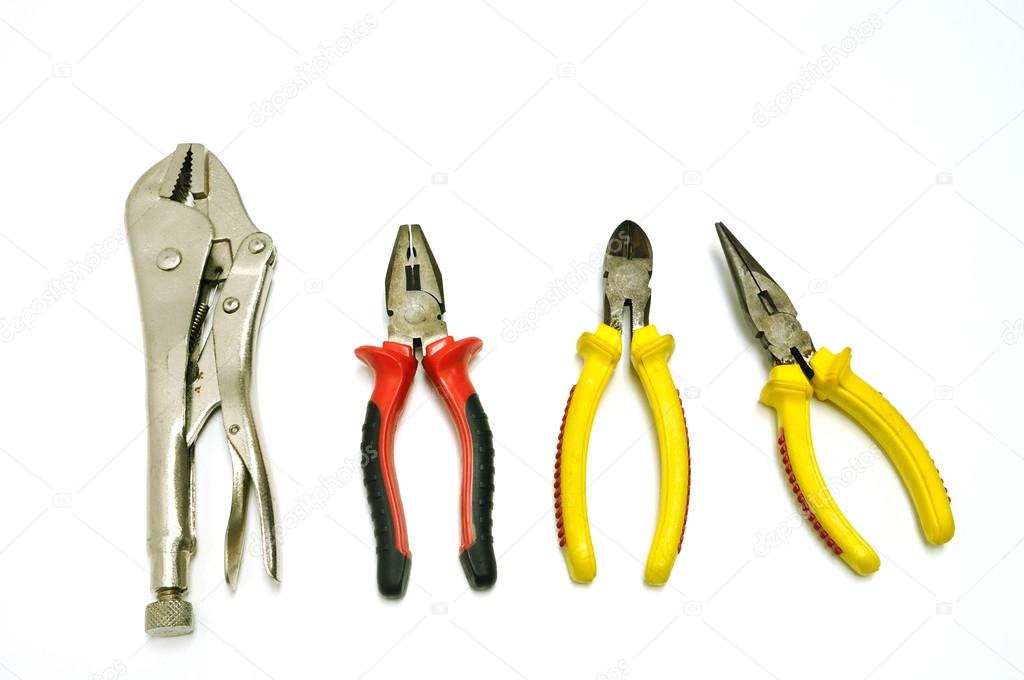 Red yellow pliers