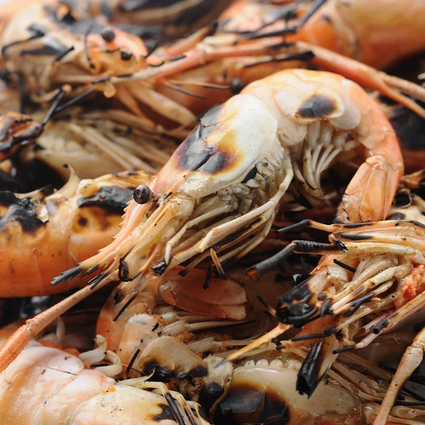 Shrimps grilled — Stock Photo, Image