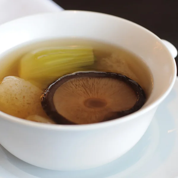 Soupes de bambou chinois — Photo