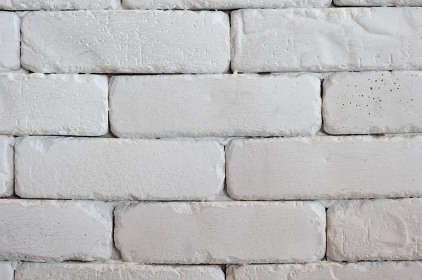 Cegły prostokąt biały — Zdjęcie stockowe