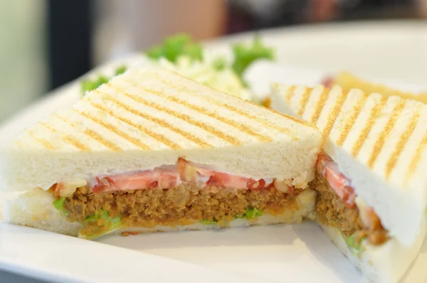 Sándwiches de carne de cerdo — Foto de Stock