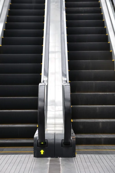 Up and down escalators — Stock Photo, Image