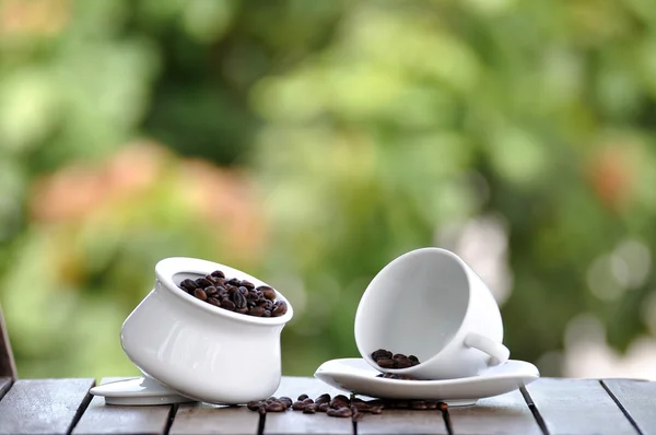 Kaffe kopp set — Stockfoto