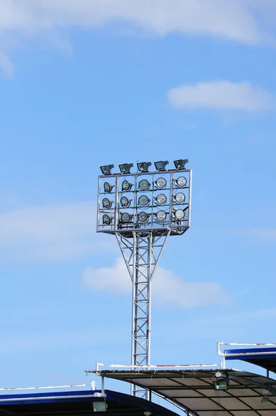 Plamka światła na stadionie — Zdjęcie stockowe