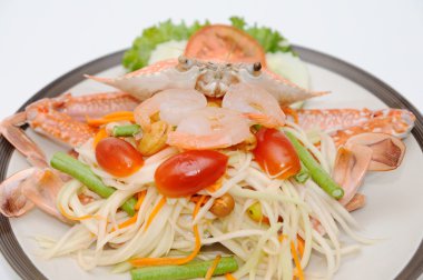 Tay papaya salatası