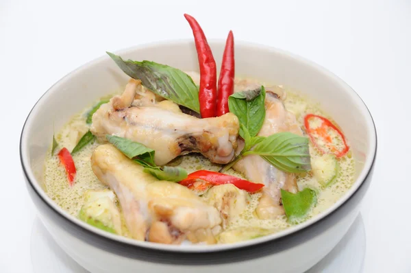 Тайский цыпленок карри — стоковое фото