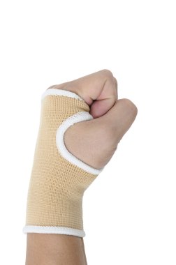 Adam el bilek-destek koruma ile