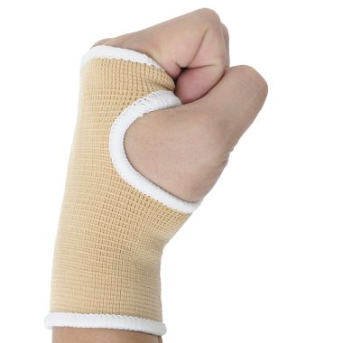 Adam el bilek-destek koruma ile