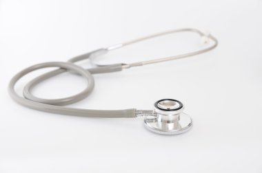 Tek stetoskop izole