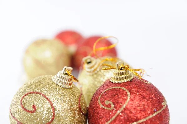 Chirstmas 's balls close up — Stock Photo, Image