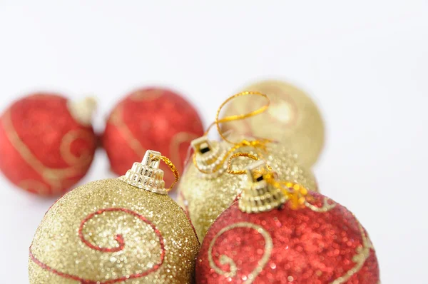 Chirstmas 's balls close up — Stock Photo, Image